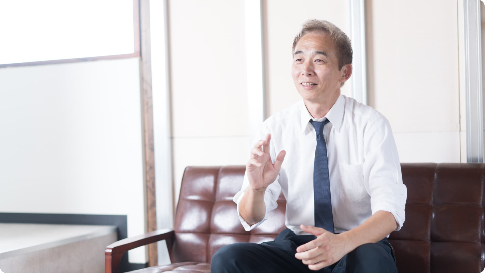 代表の想い